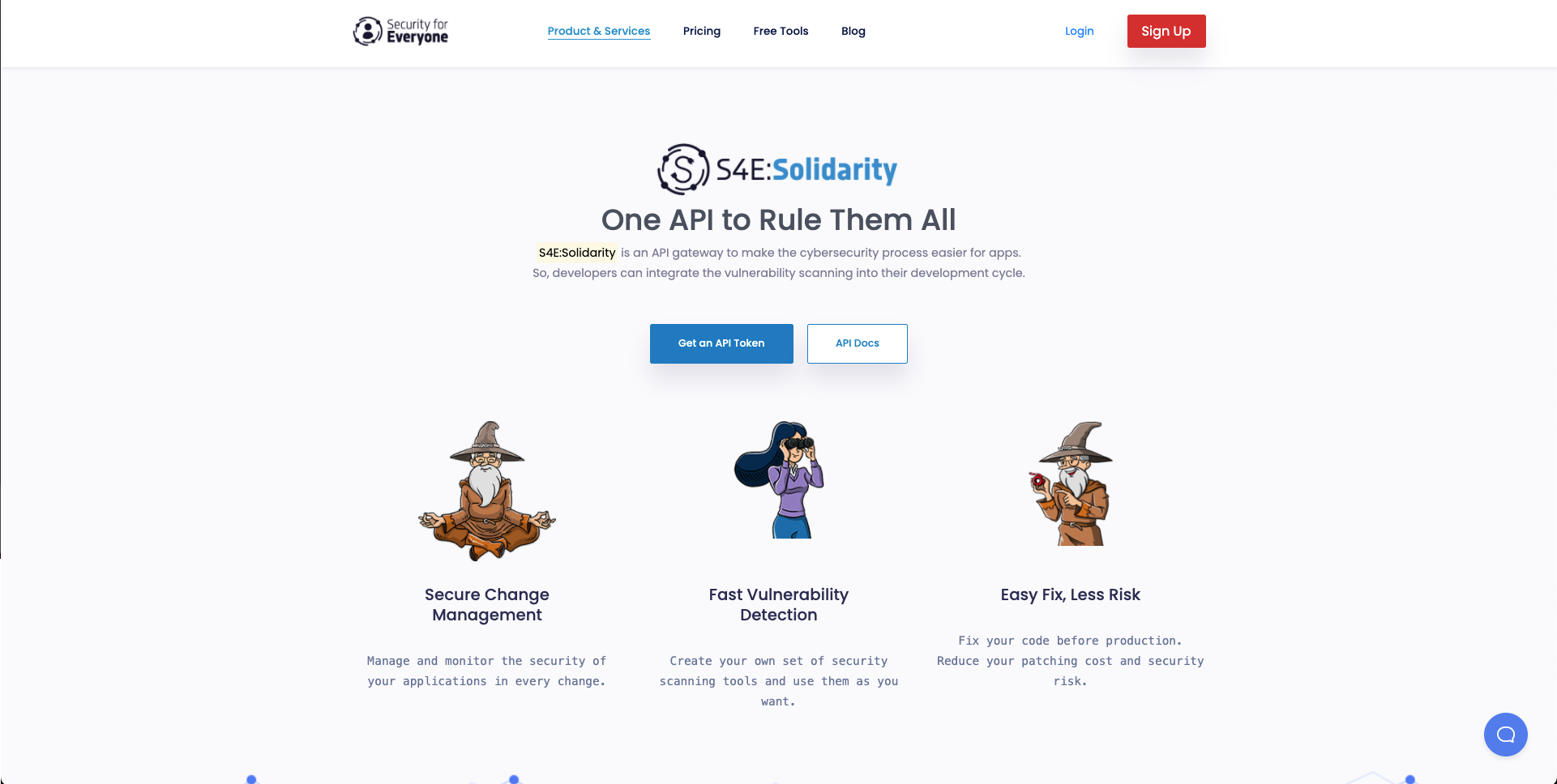 screenshot of Security for Everyone